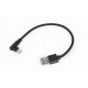 Gembird CC-USB2-AMCML-0.2M cable USB 0,2 m USB 2.0 USB A USB C Negro